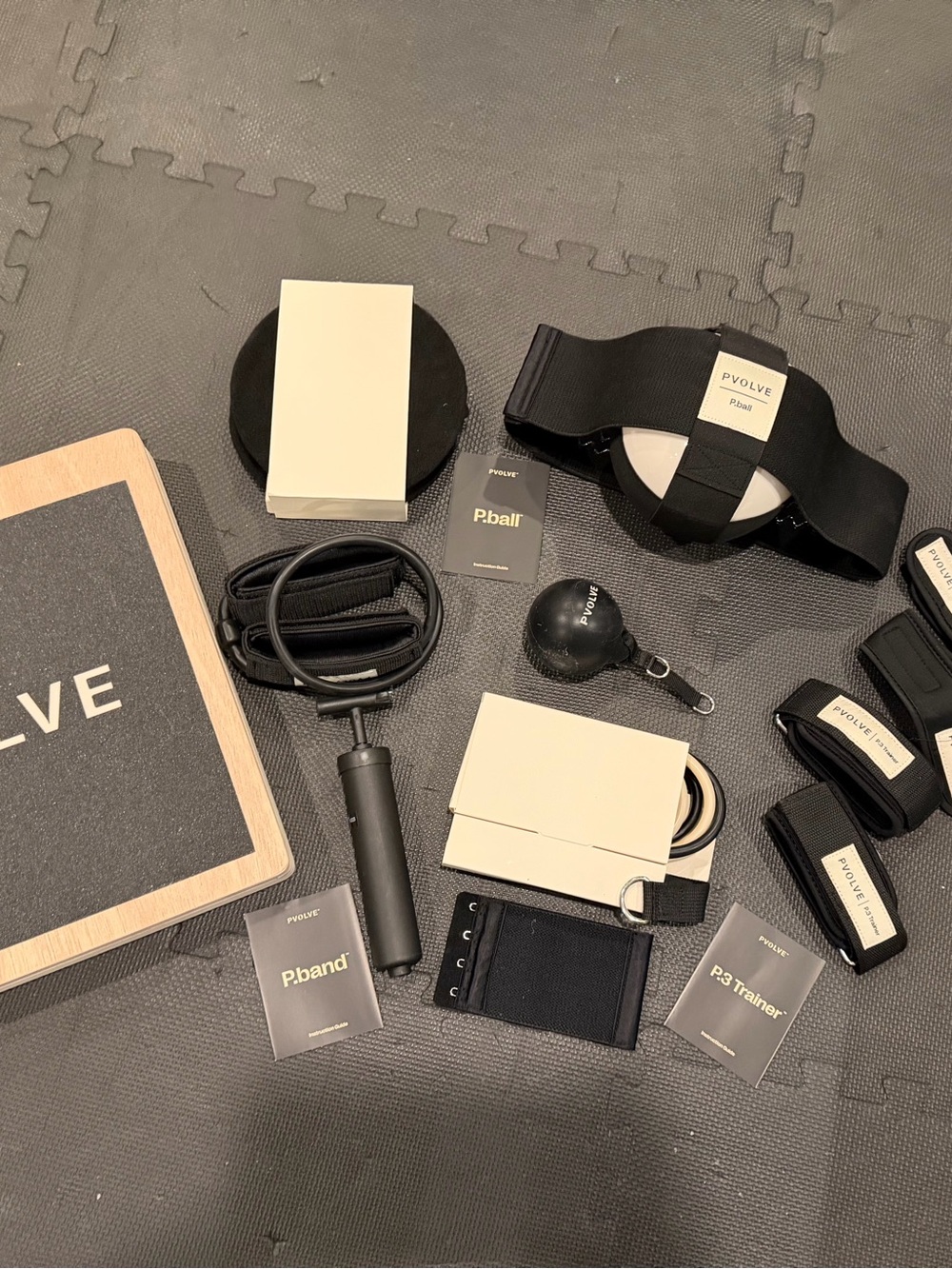 PVOLVE Black Core Trainer Set - Women's Fitness Accessories - Picture 2 of 5